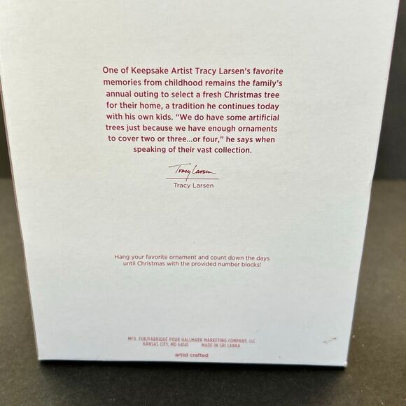 Hallmark Keepsake Countdown to Christmas Ornament Hanger 2022 Member Exclusive C - Picture 4 of 9